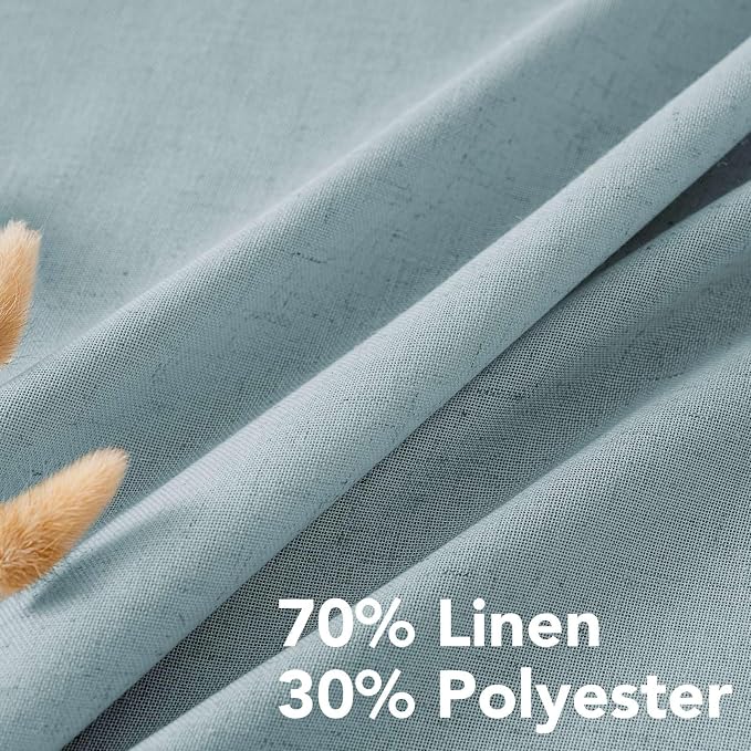 H.VERSAILTEX Living Room Linen Curtains - Image 4