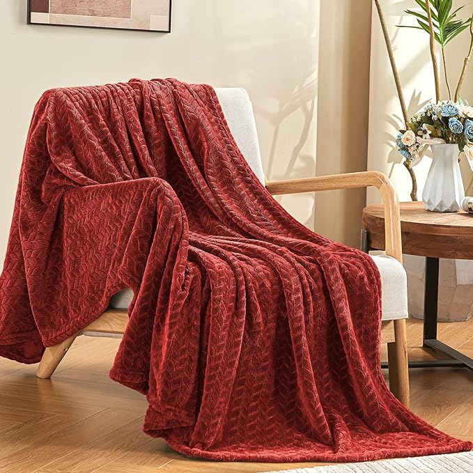 inhand Fleece Throw Blanket, Super Soft Fuzzy Blanket by inhand