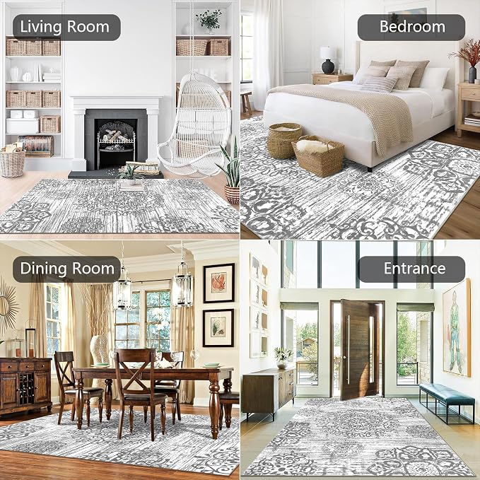 HEBE Washable Area Rug - Image 5
