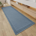 RESARE Waffle Bathroom Runner Rugs, Super Absorbent Bath Mat Non Slip Washable by Resare