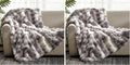 Cozy Bliss Faux Fur Throw Blanket by CozyBliss