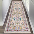 HEBE Washable Hallway Runner Rug 2'x 8' Non Slip Kitchen Rugs Runner, Low Pile by HEBE