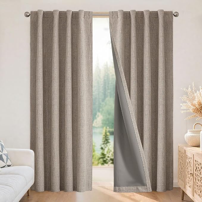 Joydeco Blackout Curtains for Bedroom by JOYDECO