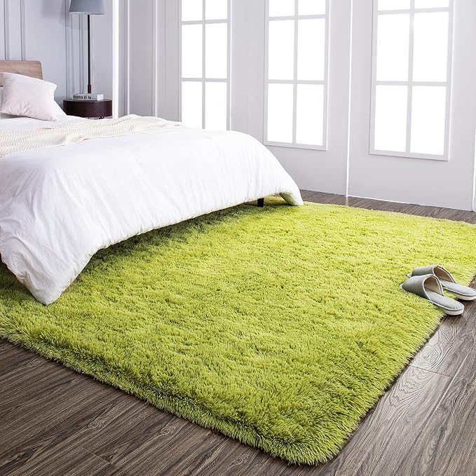 TWINNIS Super Soft Shaggy Rugs Fluffy Carpets 9x12 Feet, Indoor Modern Plush - Image 5