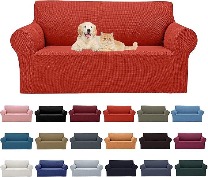 Cupuamon 2026 New Stretch Loveseat Sofa Slipcovers Couch Cover by Cupuamon