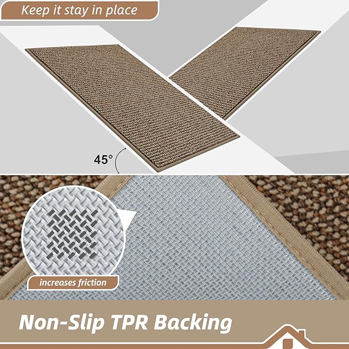 BEQHAUSE Kitchen Rugs 32"x48", Non-Slip Kitchen Mats - Image 4