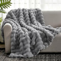 Cozy Bliss Faux Fur Throw Blanket by CozyBliss