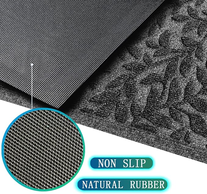 Bulijojo Sturdy Front Entrance Doormats, Durable Heavy Duty Welcome Mat - Image 3