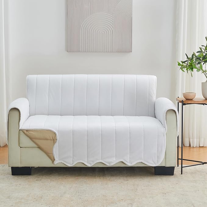 Great Bay Home Velvet Loveseat Cover by GreatBayHome