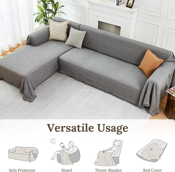 HOMERILLA Sectional Couch Covers - Image 5