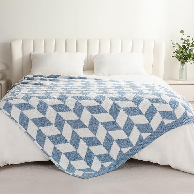 Snuggle Sac Twin Size Blue Blankets - Image 6