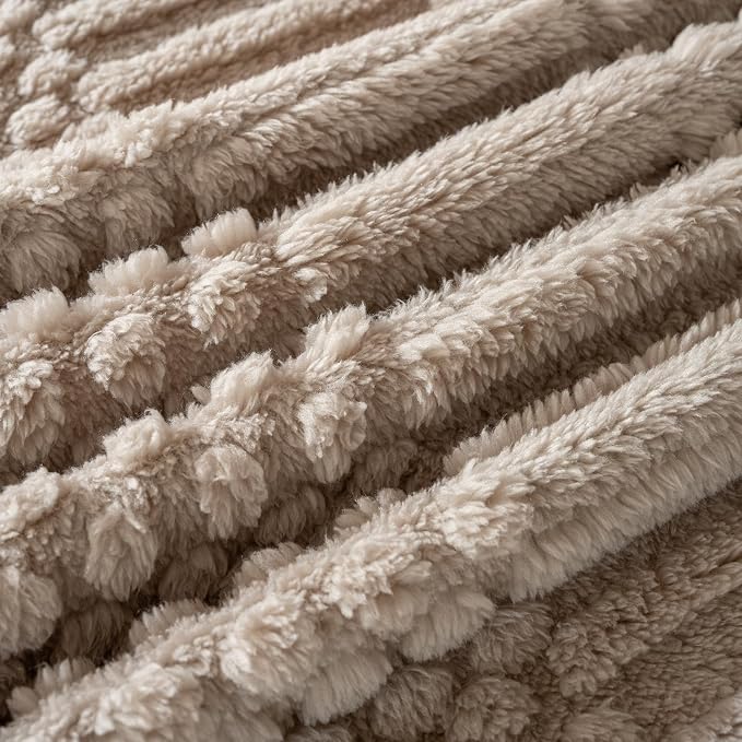 60x80 Inch Brown Twin Blanket - Image 5
