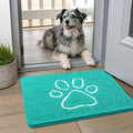Smiry Dog Door Mat for Muddy Paws, Absorbent Dirt Trapper Non Slip Quick Dry by Smiry