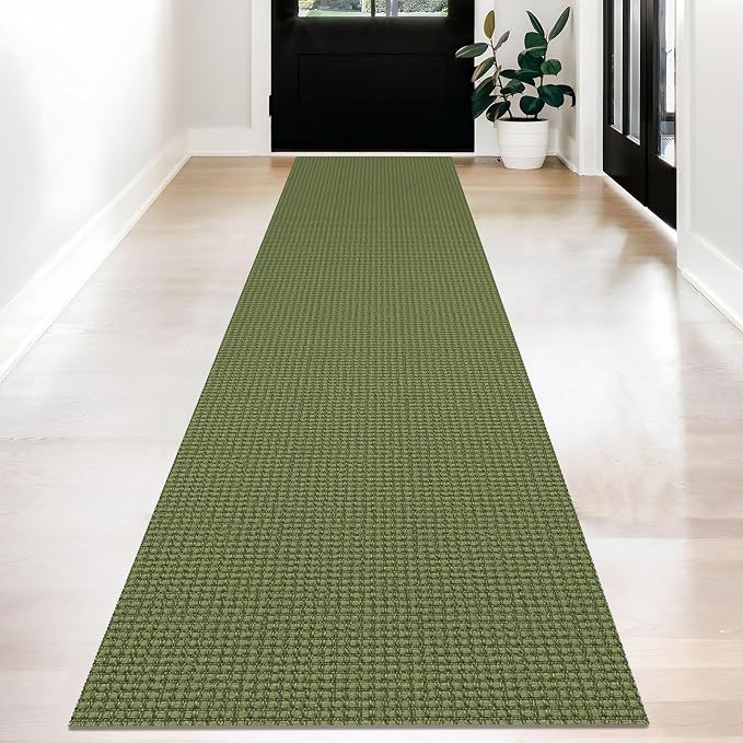 KOZYFLY Long Runners for Hallways 2x12 ft Washable Kitchen Runner Non Slip by KOZYFLY