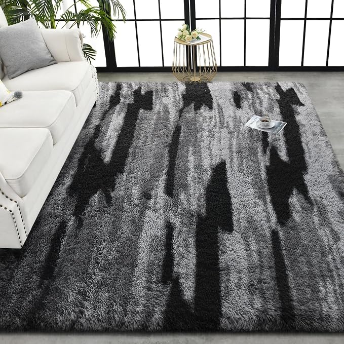 TWINNIS Super Soft Shaggy Rugs Fluffy Carpets, 6x9 Feet, Indoor Modern Plush - Image 8