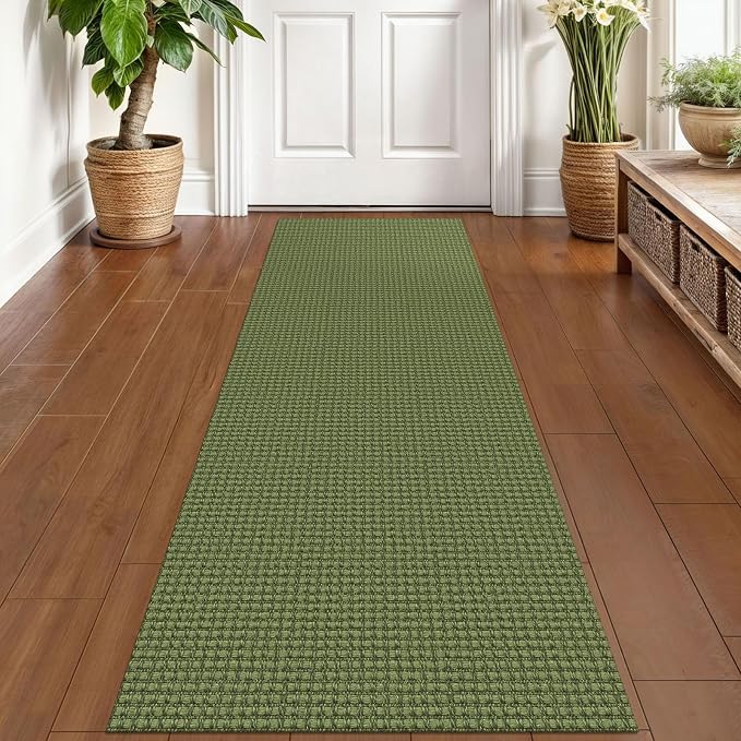 KOZYFLY Runners for Hallways 2x6 ft Washable Kitchen Runner Non Slip Rubber - Image 8