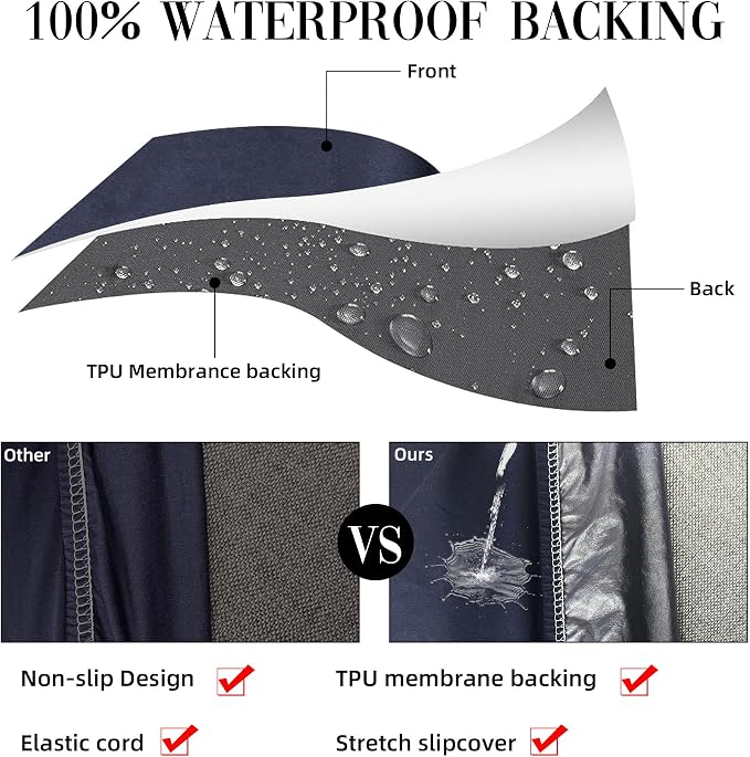 Outdoor Cushion Covers Set, Replacement - Image 4