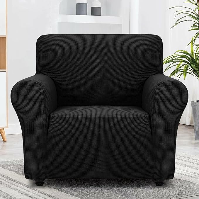 ZNSAYOTX Super Stretch Chair Slipcover Universal Sofa Chair Covers - Image 5