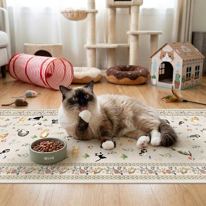 2x5 Washable Kitchen Runner Rug by EISUROM