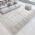 7x9 Area Rugs for Living Room, Thin Washable Rug, Non-Slip Foldable Area Rug by PhonzenuoCarpet