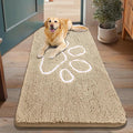 Smiry Dog Door Mat for Muddy Paws, Absorbent Dirt Trapper Non Slip Quick Dry by Smiry