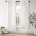 Nanspring Neutral Linen Curtains 63 Inch Length by Nanspring
