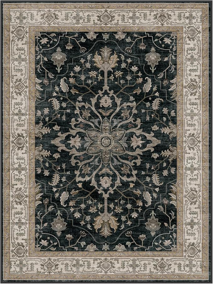 RELEANY Washable Area Rug, Runner 2'x5', Water Repellent, Pet Friendly - Image 8