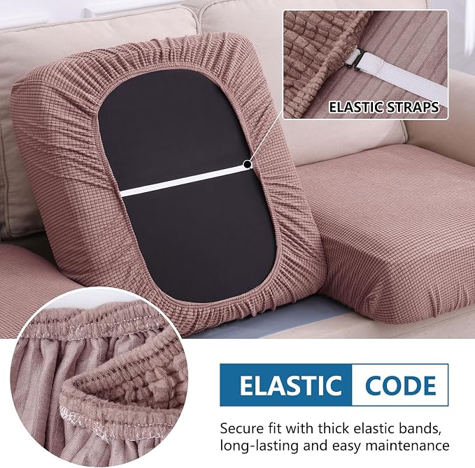 hyha Waterproof Couch Cushion Covers - Image 4
