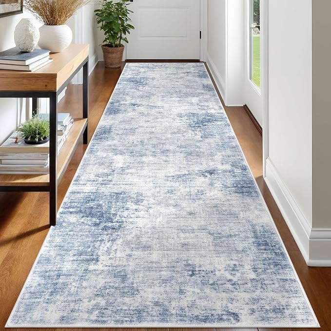 IOHOUZE Abstract Runner Rug 3x12 Ft Washable Runners by iOhouze