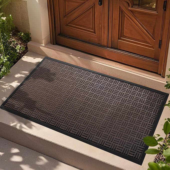 Mibao Front Door Mat, Heavy Duty Durable Welcome Mat - Image 7