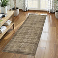 Washable Area Rug 2'6'' x 8' Vintage Traditional Persian Mat by Unknown