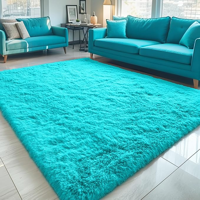 OLANLY 5x8 Machine Washable Large Area Rugs by OLANLY