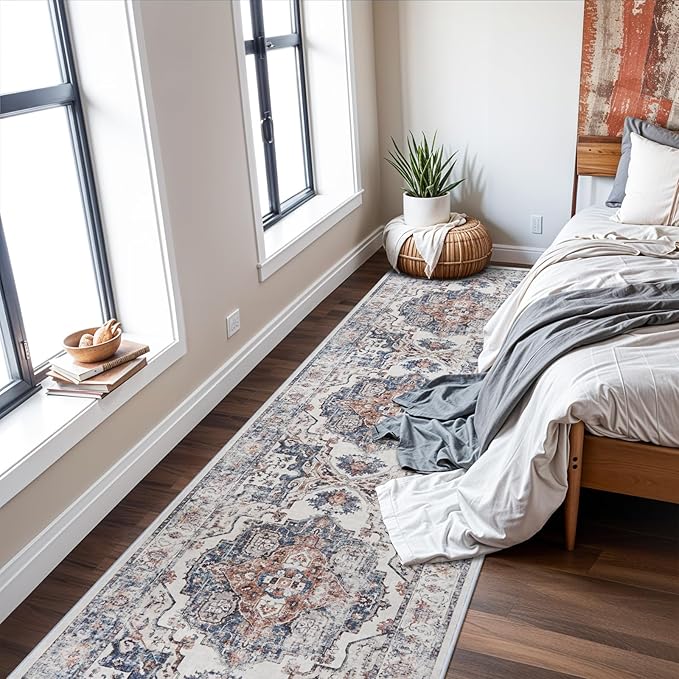 Washable 3x12 Hallway Runner Rugs: Indoor Long Ultra Soft Rug - Image 2