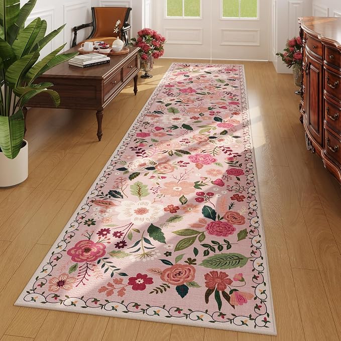 Rugcomf Runners for Hallways Kitchen Runner Rug Non Slip 2'x 10' Long Washable by Rugcomf