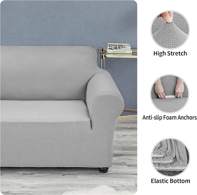 Joccun Stretch Couch Cover Slipcovers, 1-Piece Sofa Covers - Image 5