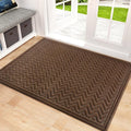 Mibao Front Door Mat, Dirt Trapper Welcome Mat by Mibao