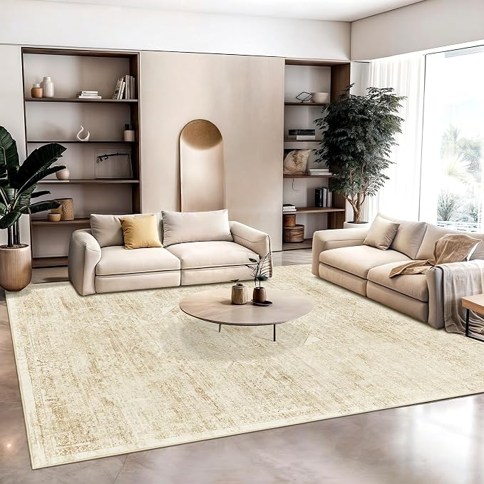 Washable Area Rug 10x14, Large Soft Rugs - Image 9