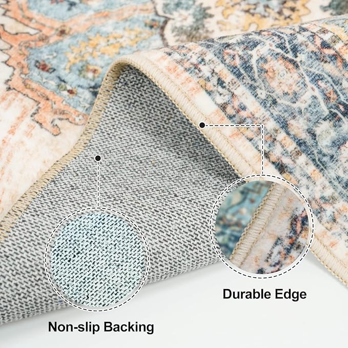 TOPRUUG 2x5 Hallway Runner Rug: Washable Non-Slip Rugs - Image 5