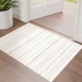 Nakagishi 2X3 Rug Washable Area Rug: Small Soft Boho Farmhouse Neutral Moroccan by NakagishiAreaRug