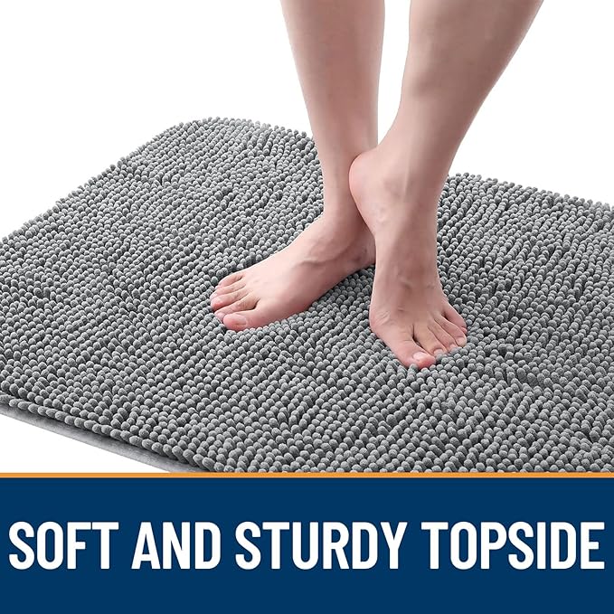 OLANLY Dog Door Mat for Muddy Paws 47x20, Absorbs Moisture and Dirt, Absorbent - Image 4