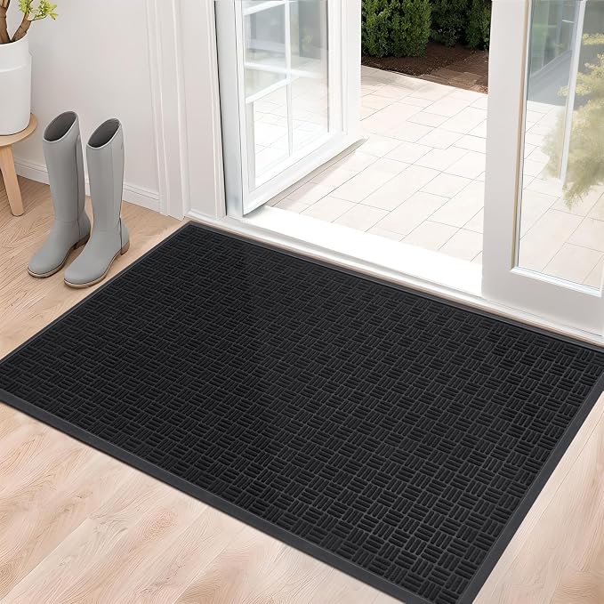 Mibao Front Door Mat, Heavy Duty Durable Welcome Mat by Mibao