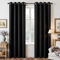 Joydeco Blackout Curtains 84 Inch Length 2 Panels Set, Thermal Insulated Long by JOYDECO
