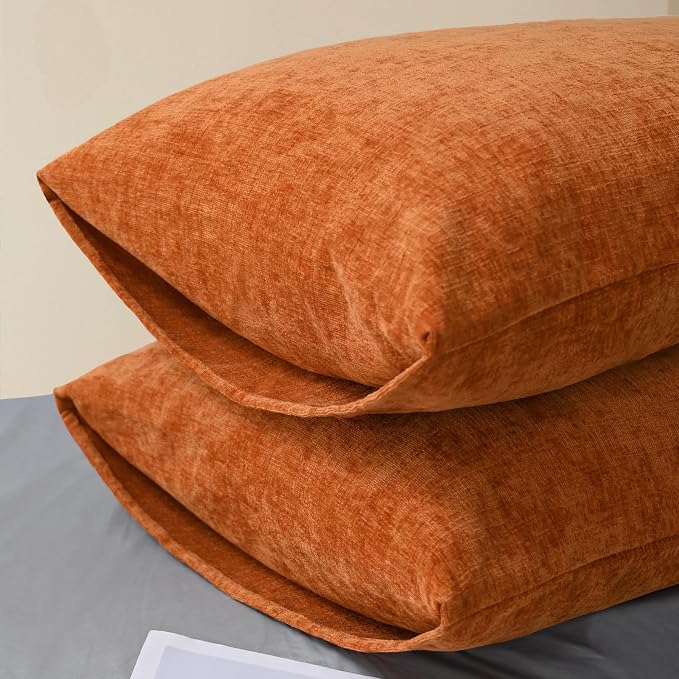 CaliTime Fall Throw Pillow Covers Decorative 20 X 26 Inches Pack of 2 Cozy - Image 4