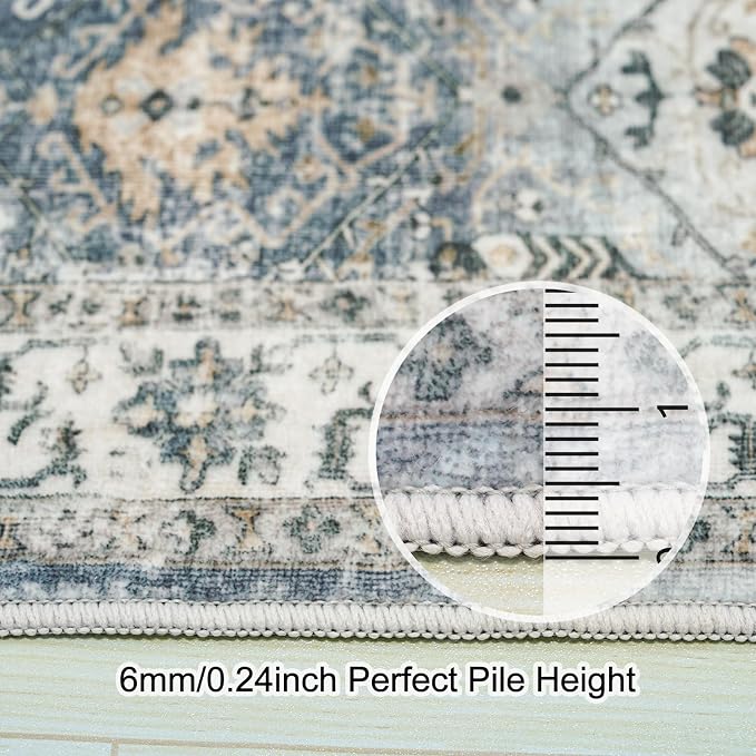 Washable Runner Rug 3x8 - Image 4