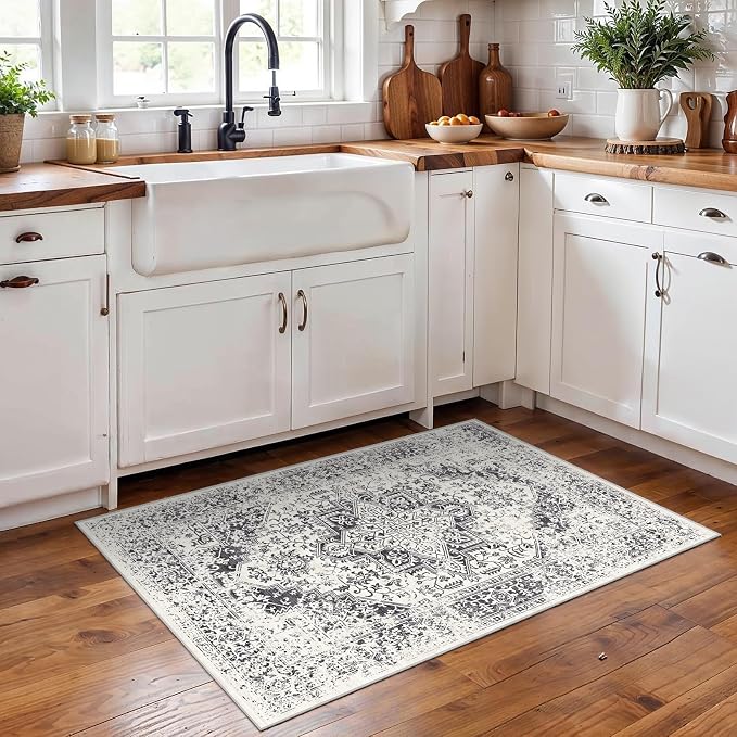 2x3 Entryway Area Rug Washable - Image 4