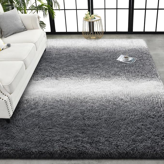 TWINNIS Super Soft Shaggy Rugs Fluffy Carpets, 8x10 Feet, Indoor Modern Plush - Image 8
