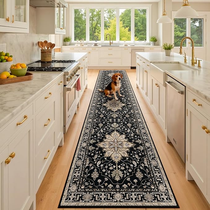 Area Rugs 2'x10' Runner Rug Non Slip Washable by RELEANY