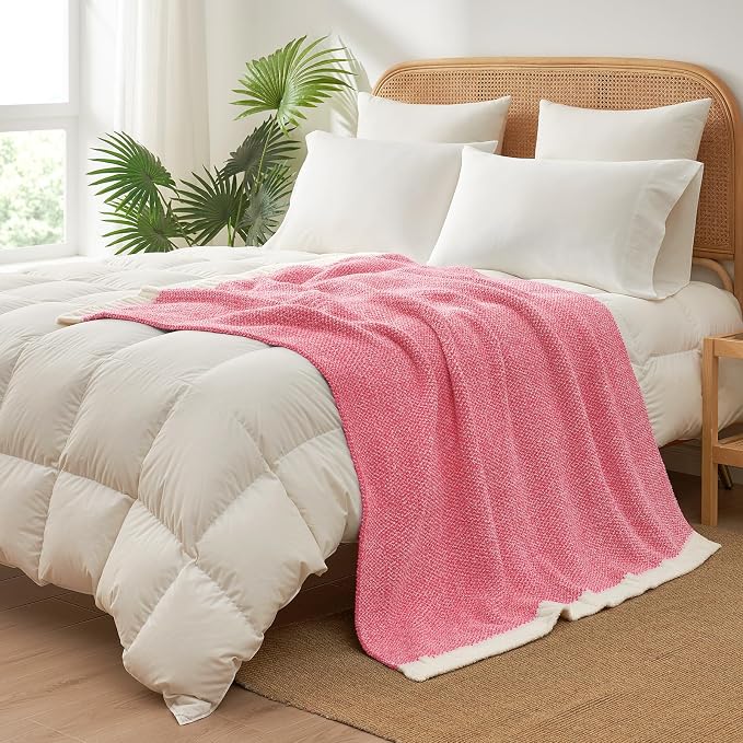 Snuggle Sac Hot Pink Throw Blanket - Image 8