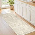 2x5 Rug Runner Washable for Entryway, Soft Bathroom Rugs by Restydon