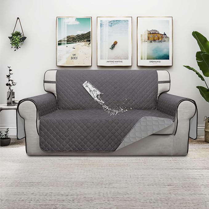 ISSUNTEX Double Protection 100% Waterproof Loveseat Sofa Covers - Image 2